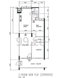 Blk 420 Bukit Batok West Avenue 2 (Bukit Batok), HDB 3 Rooms #591094331